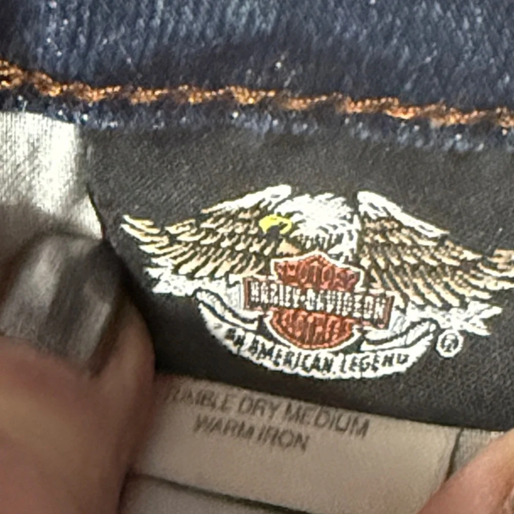 Harley-Davidson Woman’s Bootcut Jeans, Size 16L, NWOT, MAKE AN OFFER!!! - Picture 10 of 11